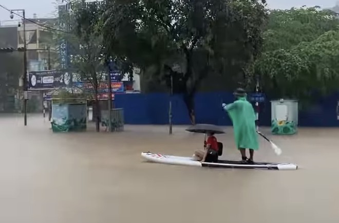 Toàn cảnh ngập lụt nghiêm trọng tại Thái Nguyên