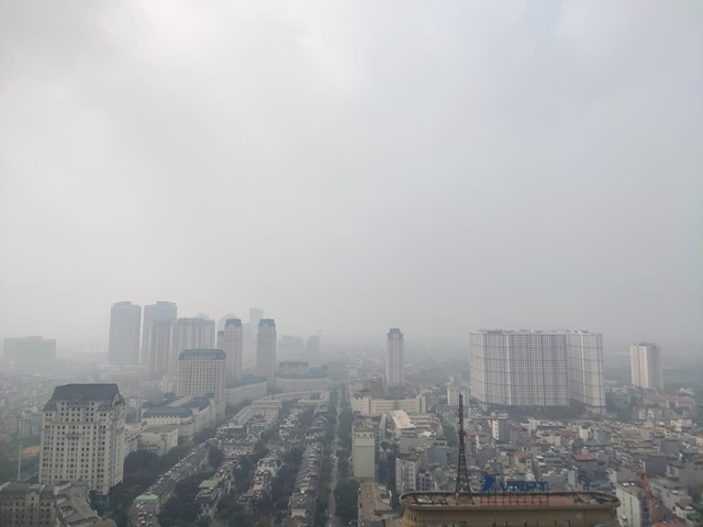 Những con số giật mình về ô nhiễm không khí ở Hà Nội